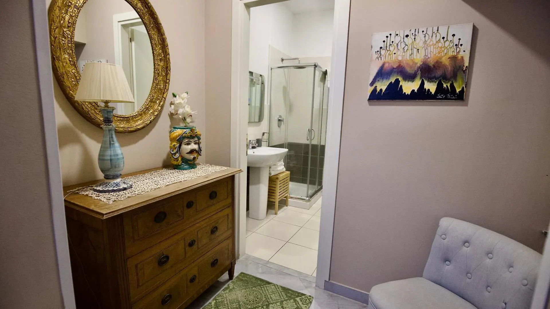 Il Barocco, 3 Bedrooms Deluxe Apartment 230Mq2 Catania